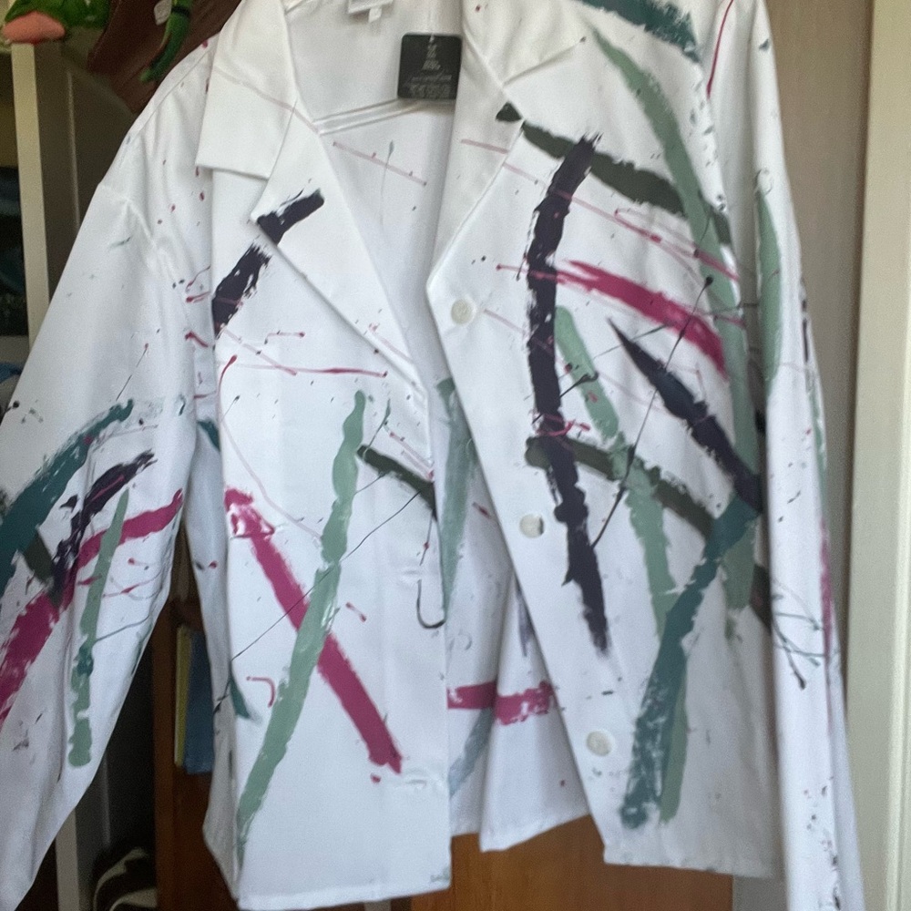Abstract Print Women's Jacket